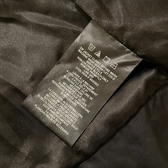 Harley-Davidson Black Nylon Racing Jacket | Orange Red Stripe 2007, M Vintage - Picture 8 of 13